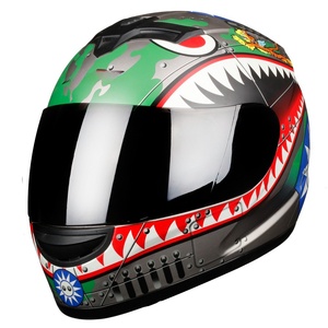 Casco de Motocicleta DOT, Casco Integral de ABS para Motociclistas, Unisex y Apto para Todas las Estaciones - Product Image 4