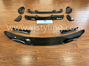 XLstyling Car <span class=keywords><strong>M</strong></span>-Performance MP Aero Kit carrosserie Lèvre avant Diffuseur arrière Pour <span class=keywords><strong>BMW</strong></span> F15 X5 <span class=keywords><strong>M</strong></span>-Tech <span class=keywords><strong>M</strong></span> <span class=keywords><strong>sport</strong></span> pare-chocs Bodykit - Product Image 3