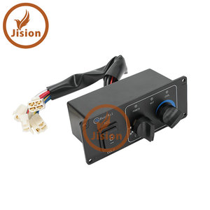 ชิ้นส่วนรถขุดสำหรับ ZE60 65 80 85E แผงควบคุมเครื่องปรับอากาศแผงสวิตช์ 12V - Product Image 2