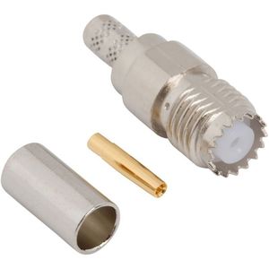 081-<span class=keywords><strong>183</strong></span>-RFX - Conector Recto UHF para Cable RG-58 RG-141 Times LMR-195 de 50 Ohmios - Product Image 1
