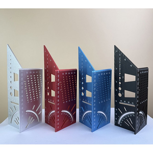 <span class=keywords><strong>Regla</strong></span> <span class=keywords><strong>de</strong></span> ángulo <span class=keywords><strong>de</strong></span> aluminio 3D para carpintería, herramienta <span class=keywords><strong>de</strong></span> medición <span class=keywords><strong>de</strong></span> ángulo <span class=keywords><strong>de</strong></span> 90 grados, escuadra combinada - Product Image 1