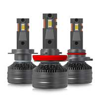 Nouveau Phare de Voiture 12V 8000K 200W en Gros, Triple Lampe en Laiton 9005/9006