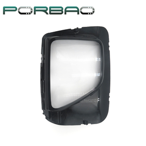 PORBAO pour <span class=keywords><strong>Q07</strong></span> 25-26 : Cache-phare transparent en plastique, couvercle de lentille de phare, abat-jour de phare – Pièces automobiles en promotion directe usine - Product Image 1