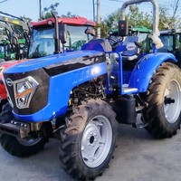 Tracteur agricole puissant de 90 CV pour l'agriculture intensif
