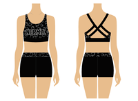 Uniformes personnalisés de Cheerleading pour filles, de fitness et de danse, bon marché