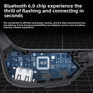 Cuffie Bluetooth a Conduzione Ossea X3 Sport con Microfono per Ciclismo, 26g, Connessione a 2 Dispositivi, Certificazione CE FCC RoHS - Product Image 3