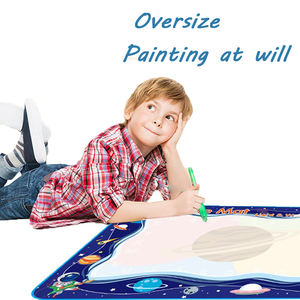 Ouyi ชุดของเล่นระบายสีน้ำมายากลบอร์ดวาดของเล่นเรืองแสงชุดของเล่นระบายสีและกราฟฟิตีสำหรับเด็กพร้อมปากกาวิเศษ - Product Image 4