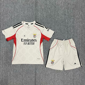 Conjunto de Fútbol para Niños, Manga Corta, Poliéster, Local y Visitante, Dos Equipaciones, Entrenamiento Previa al Partido, Personalización Internacional - Product Image 3