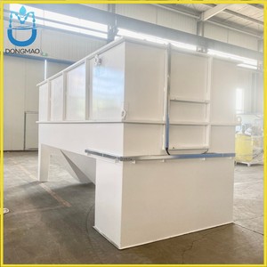 Tanque de Sedimentación Lamelar Inclinado Exclusivo para Aguas Residuales de Lavandería, Utilizado para la Eliminación de Detergentes y Lodos - Product Image 1