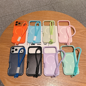 เคสกันฝุ่น TPU PC ป้องกัน 360 องศา สำหรับ iPhone 7 7 Plus, เคสสำหรับ iPhone 17 Pro Max พร้อมสายคล้องมือ - Product Image 1