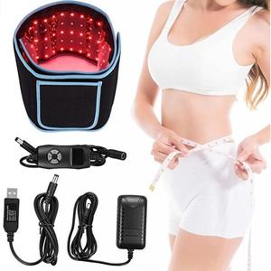 เข็มขัดนวดเอวแบบพกพา รุ่นอัพเกรด พร้อมหลอดไฟ LED สีแดง สำหรับบำบัดด้วยแสง  ใช้ได้กับเครื่อง TENS EMS และระบบทำความร้อน เหมาะสำหรับผู้หญิงและผู้ชาย ลดราคาจากโรงงาน - Product Image 3