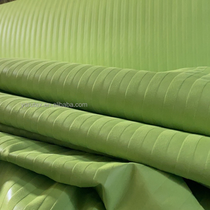 Vente en gros Offre Spéciale 100% Polyester, ensemble de draps de lit à rayures en relief, tissu personnalisable pour drap-housse pour ensemble de draps de lit - Product Image 2
