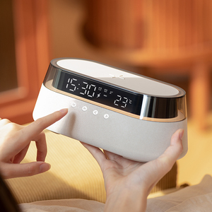 Chargeur <span class=keywords><strong>Induction</strong></span> W39 pour Téléphone, Chargeur Sans Fil, Chargeur Sans Fil 3 en 1 pour <span class=keywords><strong>iPhone</strong></span> et Android, Chargeur Sans Fil avec Horloge - Product Image 6