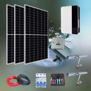 Designed Industrial Solar Energy System 5000W 5KW 8KW Kit Solar 10KW Price 20KW Solar Power System Off Grid Hydrid Solar Kit