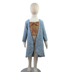 Abrigo de Moda para Niña, Chaqueta Tipo Cárdigan con Estampado de Estrellas, Ropa Infantil de Boutique - Product Image 2