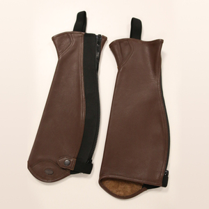 말 승마 Chaps 정품 가죽 도매 말 승마 장비 고품질 승마 제품 Chaps - Product Image 1