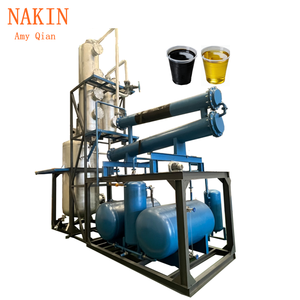 Usine de distillation de pétrole de pyrolyse en diesel pour l'huile moteur usagée, type <span class=keywords><strong>catalyseur</strong></span> solide - Product Image 1