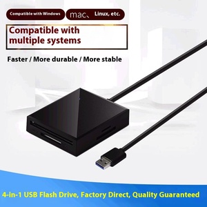 Đầu đọc thẻ USB 4 trong 1 tất cả trong một 3.0 cài đặt bên ngoài với khe cắm thẻ nhớ <span class=keywords><strong>SD</strong></span>/TF/MS/TF sub3.0 dễ dàng truy cập - Product Image 4