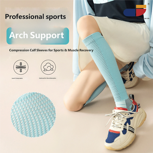 En gros, Manchons de compression respirants pour mollets, hauteur genou, pour la course, le fitness et l'entraînement, avec conception de soutien - Product Image 1