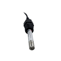 Détecteur d'aquaculture RIKA RK500-13, fabrication de compteur, électrode de conductivité, Rs485, sonde de capteur EC pour eaux usées liquides avec Modbus