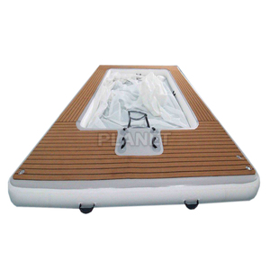 Teck Bois Motif <span class=keywords><strong>EVA</strong></span> Gonflable Flottant <span class=keywords><strong>Eau</strong></span> Filet De Natation Piscine Méduse Gonflable Mer Piscine à Vendre - Product Image 4