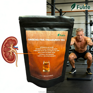 Teh Bunga Rasa Lima Harta <span class=keywords><strong>Ginseng</strong></span> Organik, Teh Kesehatan Herbal Alami dengan Kemasan Kantong Teh - Product Image 2