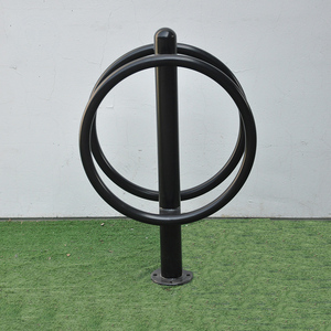 Portabicicletas Circular personalizado Bloqueo de soporte Bastidores seguros para bicicletas Instalación de portabicicletas único para estacionamiento - Product Image 6