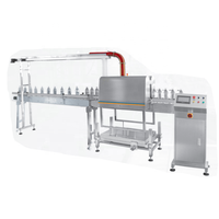 Machine automatique en plastique pour jus d'huile et d'eau pour animaux de compagnie, 1,5 l, 5l, poignée de cou, anneau de levage, applicateur d'insertion, Machine d'application de pressage