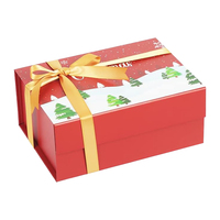 Boîtes cadeaux en papier kraft rigide personnalisées avec estampage doré, grandes, pour les fêtes, les anniversaires, la fête des pères, les chemises, Noël, avec couvercles