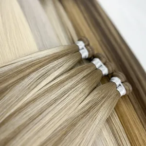 2024 New Design Invisible Genius Hair Weft Extension New Weft Hair Thin Soft Light Cuttable No Return