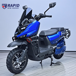 Potente Motocicleta Eléctrica de 1000W, 72V32A, con Faros Delanteros Dobles, para Adultos - Product Image 2