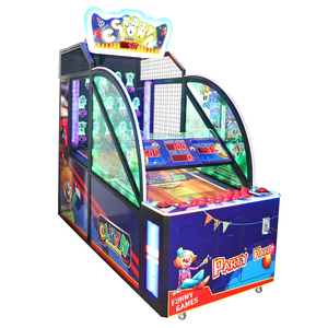 2026 Topseller Indoor-Münzspielautomaten: Verrückter <span class=keywords><strong>Clown</strong></span> Ballwurf-Spielautomat mit Lotteriefunktion - Product Image 2