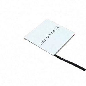 TEG1-127-1.4-2.5 40x40MM MAX 200 Celsius <span class=keywords><strong>Seebeck</strong></span> Module Peltier de production d'énergie <span class=keywords><strong>thermoélectrique</strong></span> - Product Image 1