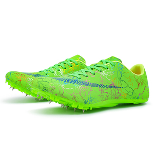 <span class=keywords><strong>Zapatillas</strong></span> profesionales para correr de salto largo para adultos, <span class=keywords><strong>zapatillas</strong></span> deportivas de campo atlético, función antideslizante, plantilla para uñas de goma - Product Image 1