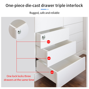 Chất lượng cao kim loại ngăn kéo khóa xi lanh nhà máy bán buôn Tủ ổ khóa - Product Image 3