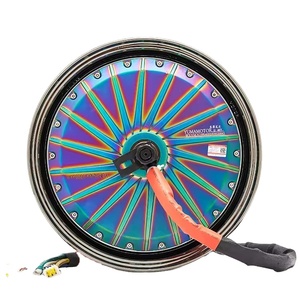 Kits de conversion de moteur de moyeu sans balais 13 pouces 72V 3000W à aimant permanent, étanche IP67, 850 tr/min pour scooter et moto YM-HY-133000 - Product Image 3