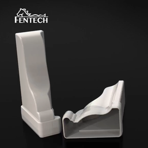 ฝาครอบเสาไม้รั้วพีวีซี/ไวนิลสีขาว ขนาด 5x5 นิ้ว - Product Image 5