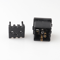 Prise NEMA 10A en laiton, cuivre et nylon avec connecteurs femelles à 3 broches pour montage sur panneau, 1 prise AC PDU 110-250V CCC/CE/TUV Noir