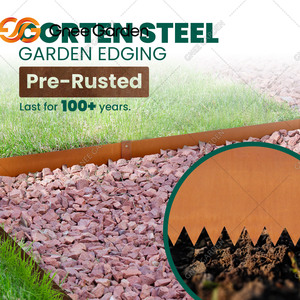 Lightweight Steel Landscape <b>Fence</b> for <b>Temporary</b> <b>Garden</b> Ornaments Installations - Product Image 3