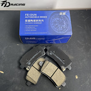 Plaquettes de frein automobiles économiques à faible émission de poussière, nouvelle formule céramique silencieuse pour <span class=keywords><strong>Morgan</strong></span> <span class=keywords><strong>Aero</strong></span> 8 Roadster - Product Image 4