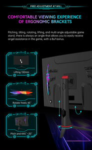 Monitor Curvo para Juegos de <span class=keywords><strong>32</strong></span> Pulgadas 2K 1500R, 165Hz UHD, con Efecto de Iluminación RGB en la Carcasa Trasera, Diseñado para Gamers - Product Image 4