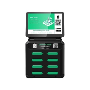 Estación <span class=keywords><strong>de</strong></span> Alquiler <span class=keywords><strong>de</strong></span> Power Banks Popular para Negocios <span class=keywords><strong>de</strong></span> Alquiler, con 8 Ranuras, POS para Venta, Lector <span class=keywords><strong>de</strong></span> Tarjetas - Product Image 4