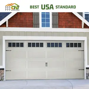 Manufactures Whole Set Rolling House 12x 16 Sectional Bifold Carriage Abso Steel Garage Doors For Homes 16 Ft X 7