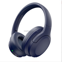 Auriculares Inalámbricos con Graves Profundos y Cancelación Activa de Ruido (ANC), Auriculares Supraaurales Plegables con Baja Latencia y Batería de Larga Duración