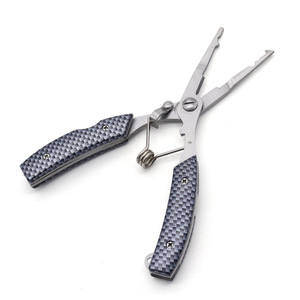 Fishing Plier Stainless Steel Multi Function Portable With Knife And Saw For Fishing - Product Image 1