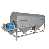 Trommel de criblage rotatif électrique pour le sol et les minerais avec tambour en acier inoxydable, moteur haute efficacité, capacité de 50 kg à 20 tonnes/heure