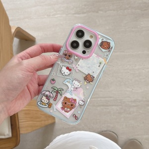 Funda Rígida de TPU con Diseño de Bloques de Color, Estilo Veraniego, Protección 360° para iPhone 16/15 Pro Max/14/13, Diseño Femenino con Marco para Cámara - Product Image 5