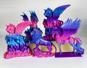 Imprimante 3D FDM multicolore automatique de bureau à double buse <span class=keywords><strong>X2D</strong></span> originale, haute vitesse 600 mm/s, fermée - Product Image 6