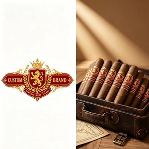 Etiqueta Adhesiva Personalizada para Anillas de Cigarros con Logotipo Privado, Impresión en Vinilo PET Resistente al Agua, Grabado en Relieve, Fuerte Adhesión - Product Image 1