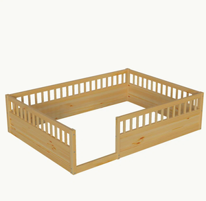 Di alta qualità mobile in legno massello <span class=keywords><strong>culla</strong></span> del bambino con ringhiera su misura <span class=keywords><strong>per</strong></span> le ragazze ragazzi neonato pavimento letto <span class=keywords><strong>per</strong></span> camera da letto - Product Image 3